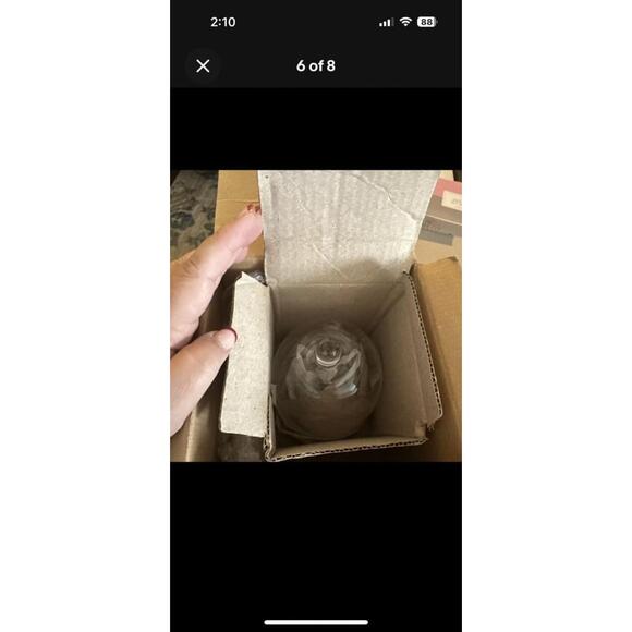 Cupcake Sweet Shoppe Studiohome Fine Crystal Plate & Dome 2 - NIB - Picture 6 of 8